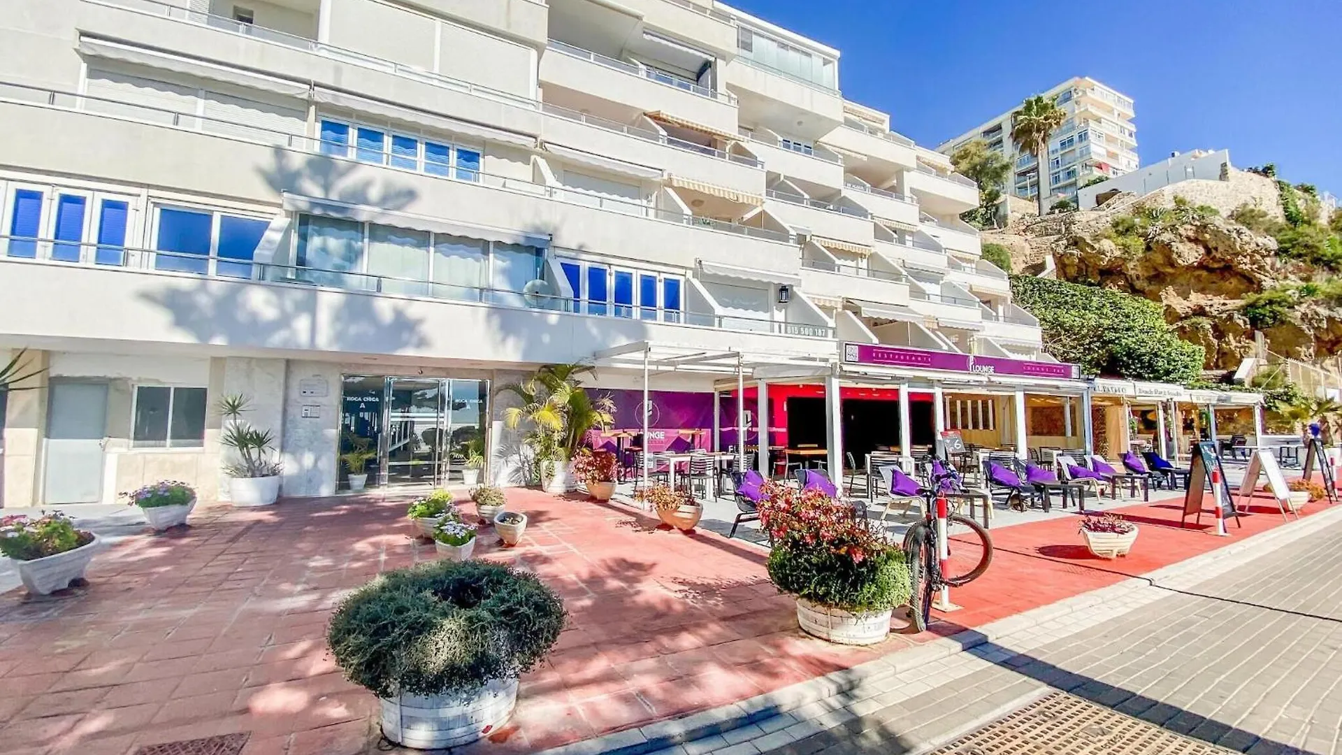 Beachfront Apartment For 3 Persons Torremolinos 0*,